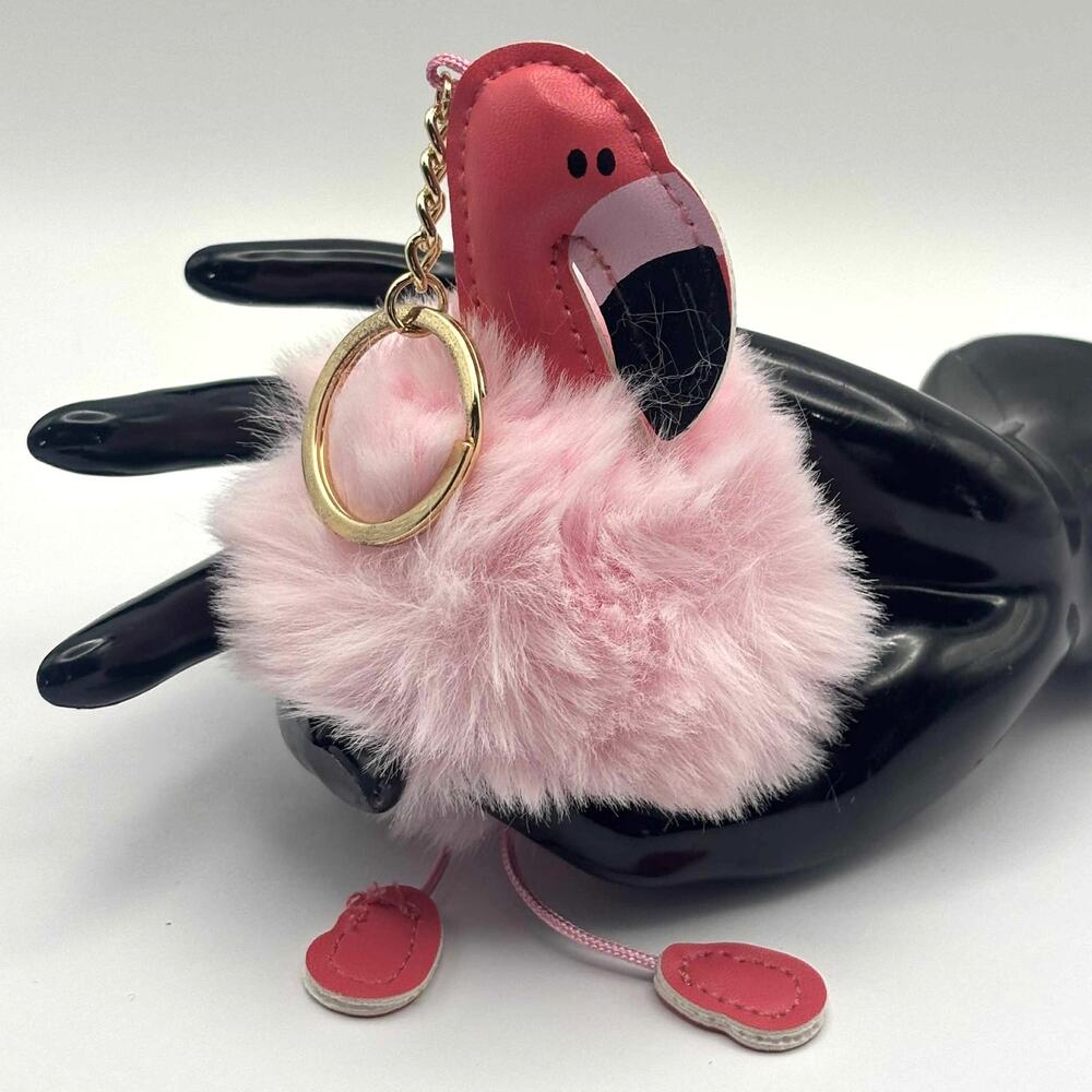 Pink Flamingo KeyChain - Picture 1 of 4